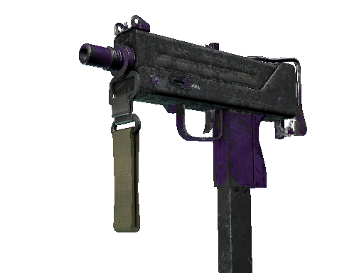 MAC-10（StatTrak™） | 致命紫罗兰 (战痕累累)