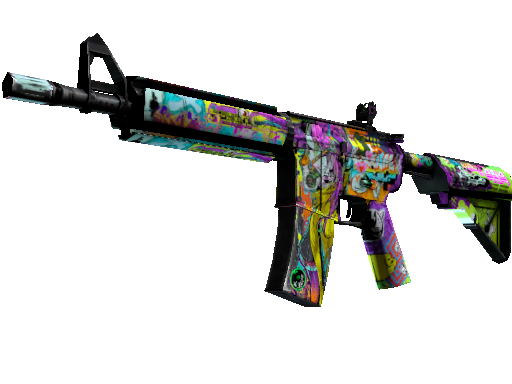 M4A4（StatTrak™） | 活色生香 (久经沙场)