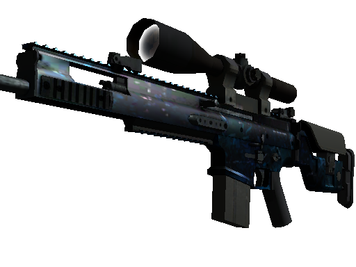 SCAR-20（StatTrak™） | 蓝洞 (崭新出厂)