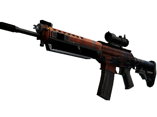 SG 553（StatTrak™） | 危险距离 (久经沙场)