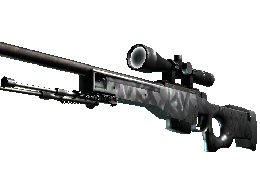 AWP | 石墨黑 (略有磨损)