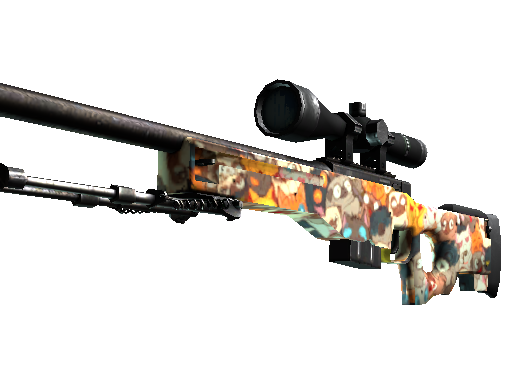 AWP（StatTrak™） | 猫猫狗狗 (略有磨损)